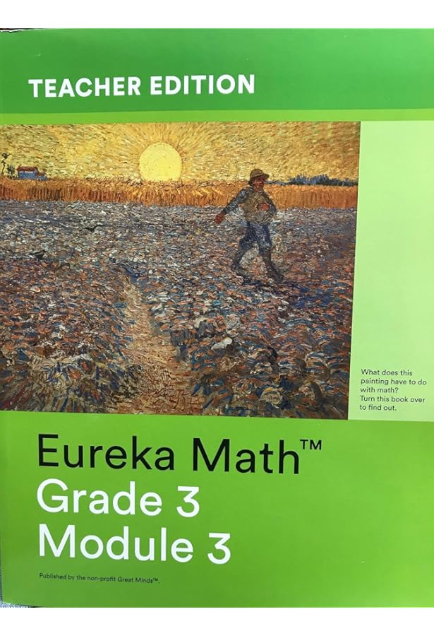 Eureka Math - a Story of Units Grade 3 Teacher Edition Book #1