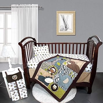 jungle safari crib bedding