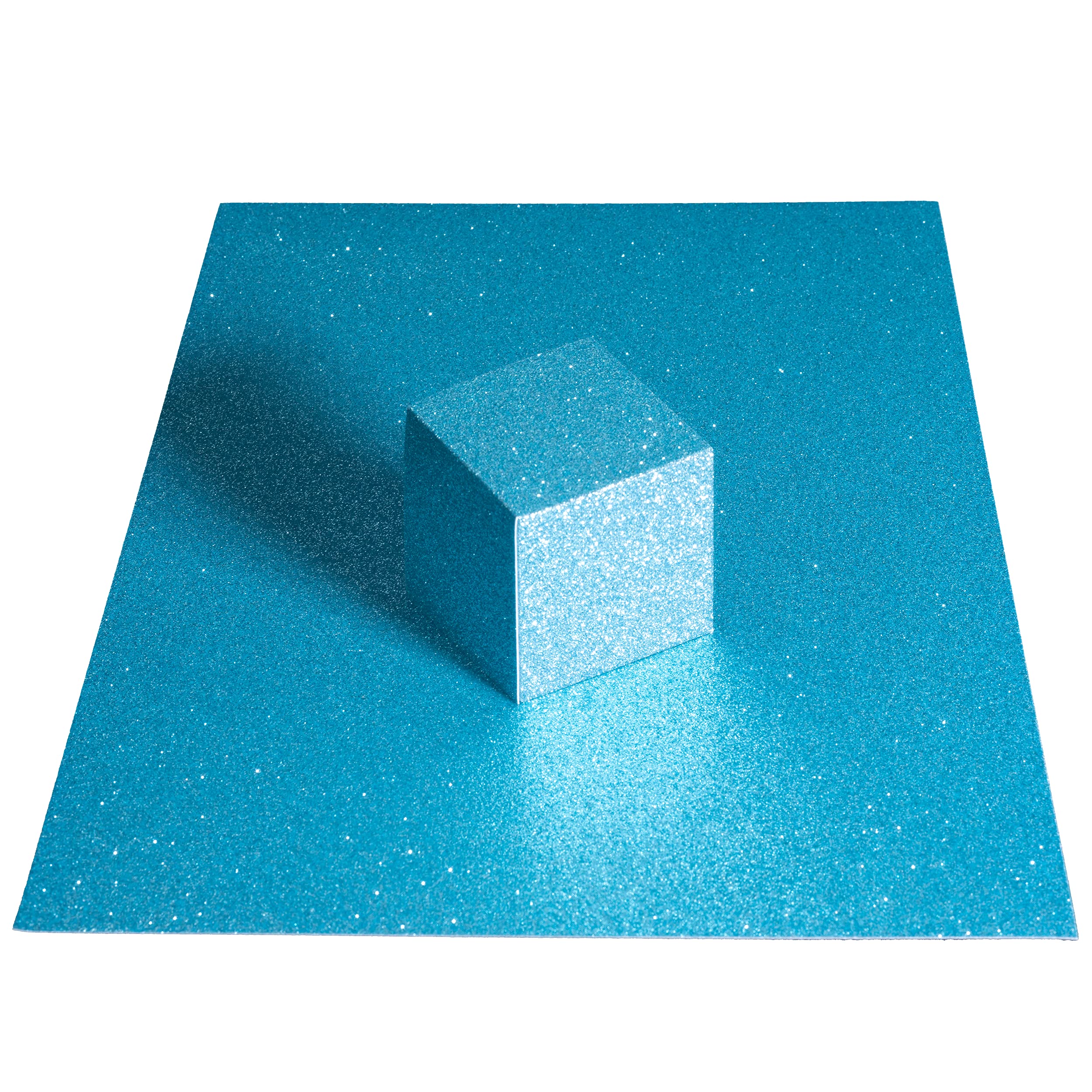 Papertent A4 Ultra Glitter Card, Light Blue 10 Sheets