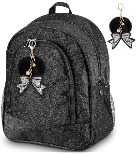 Augusta Sportswear All Out Glitter Backpack Black Glitter/Black OS : Clothing, Shoes & Jewelry