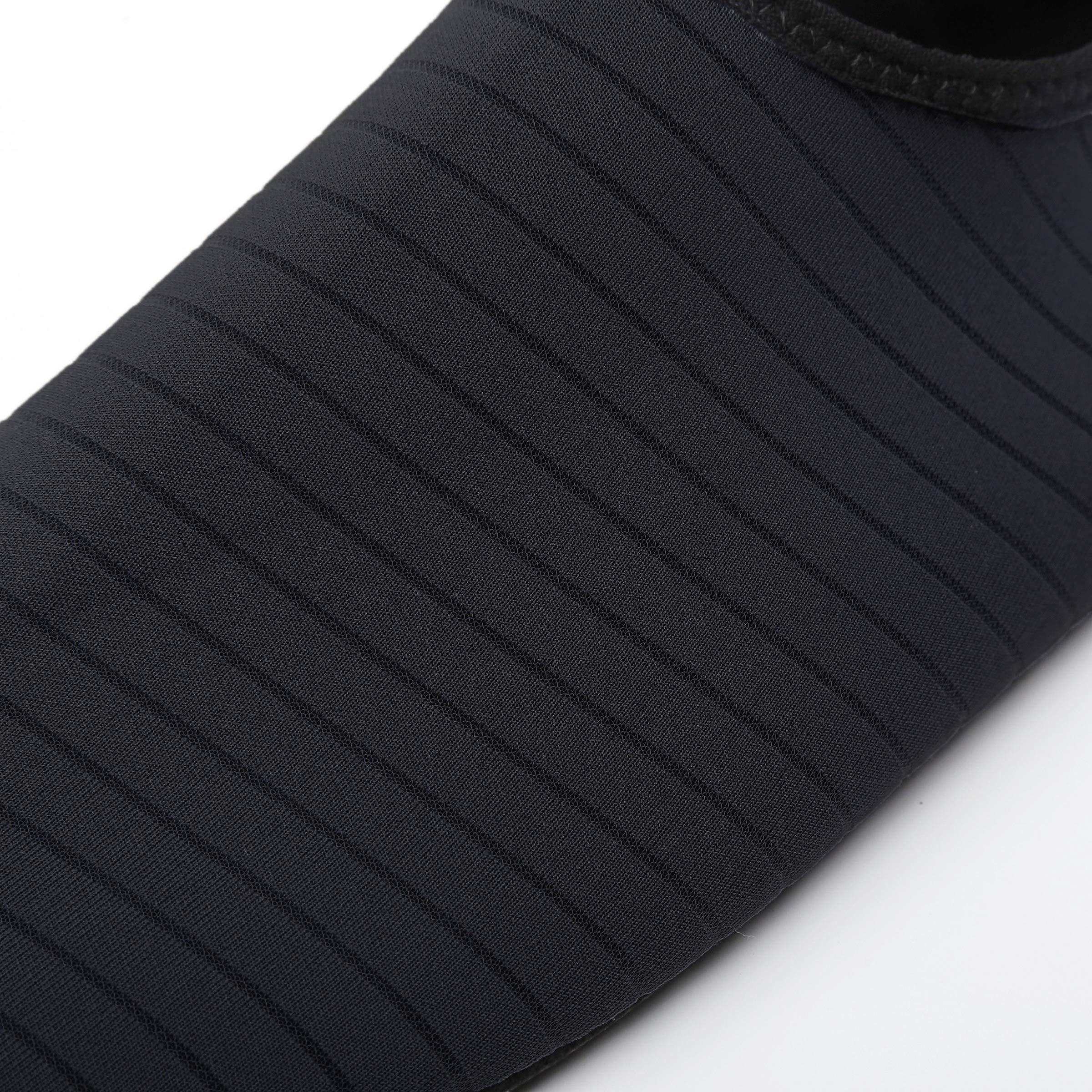 KARAZZO Mens Womens Water Shoes Aqua Shoes Socks Quick-Dry Lightweight Barefoot Shoes,Black-TW,Women 9.5-10/Men 8.5-9 M US