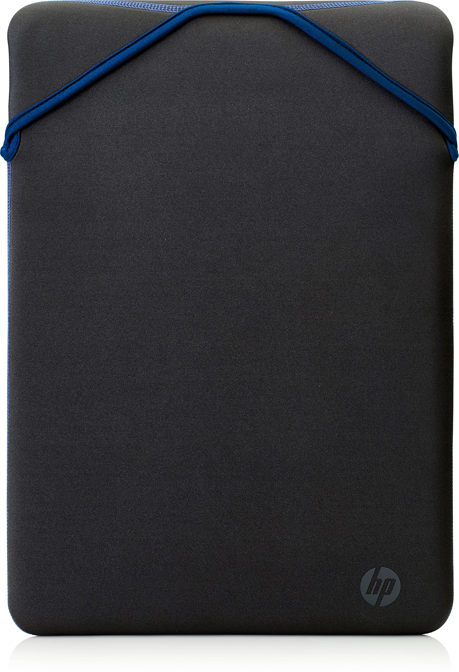 HP - PC Protective Reversible Sleeve for Laptops up to 14 Inches Black/Blue Design