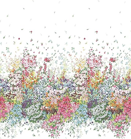 Amazon Com Brewster 2657 01863 Meadow Multicolor Mural De Pared