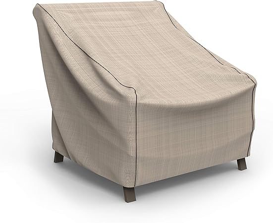 Amazon Com Empirepatio Tan Tweed Patio Chair Cover Extra Large
