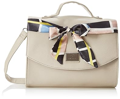 Caprese Cate Womens Satchel (Beige)