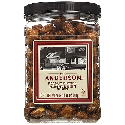 Anderson Bakery Peanut Butter Nuggets Pretzel, 24-oz