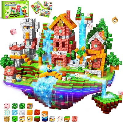 COOLJOYA Magnetic Blocks 150 PCS Magnetic Building Blocks Toys