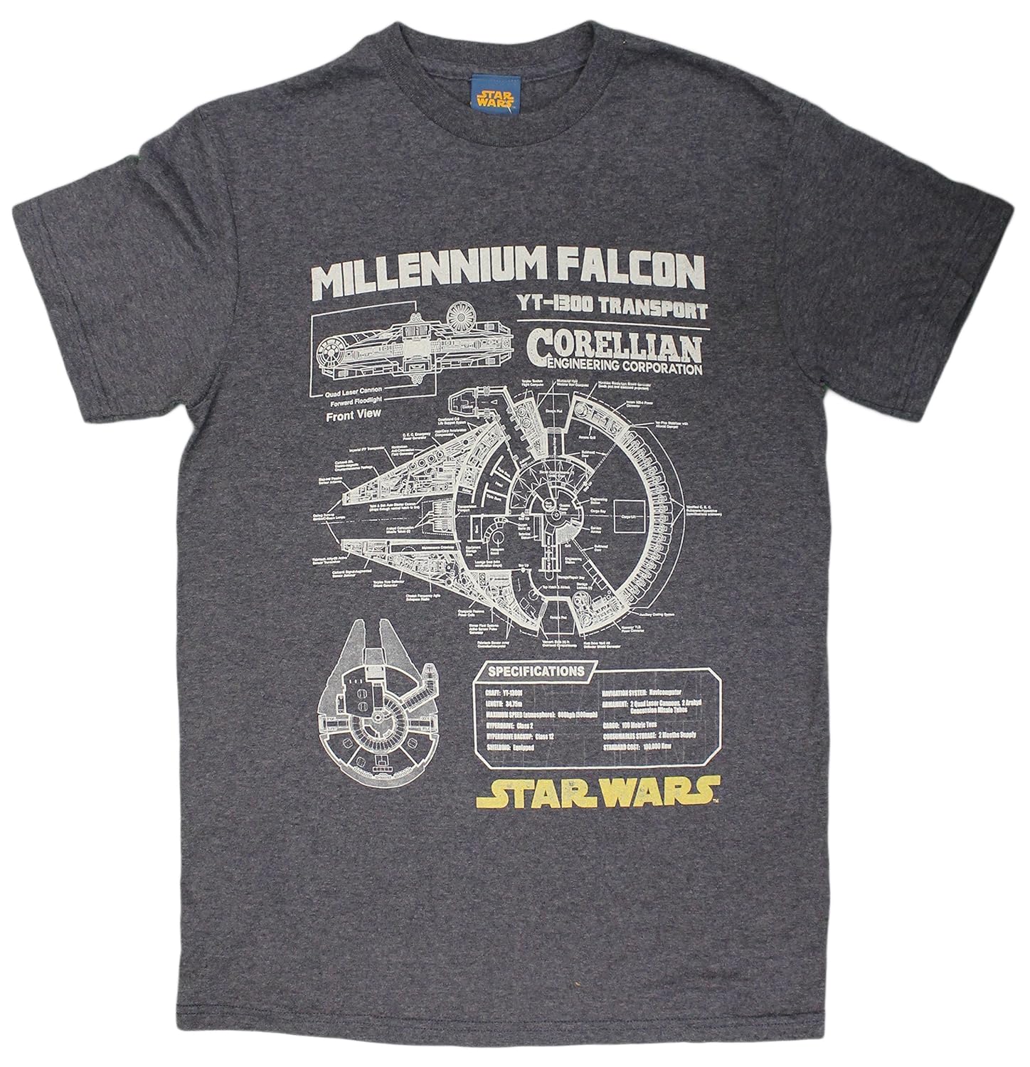 Tennessee Flag And The Millennium Falcon T-Shirt - Buy T-Shirts ...