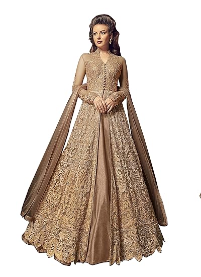 Banglori Silk Semi-stitched Salwar Suit 