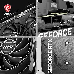 MSI GeForce RTX 4060 Ti Ventus 2X Black 8G OC