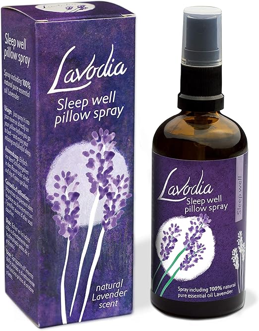 LAVODIA Spray de lavanda para ada “Duerme bien” Spray de almohada
