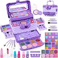 Amazon.com: 54 Pcs Kids Makeup Kit for Girls, Princess Real Washable