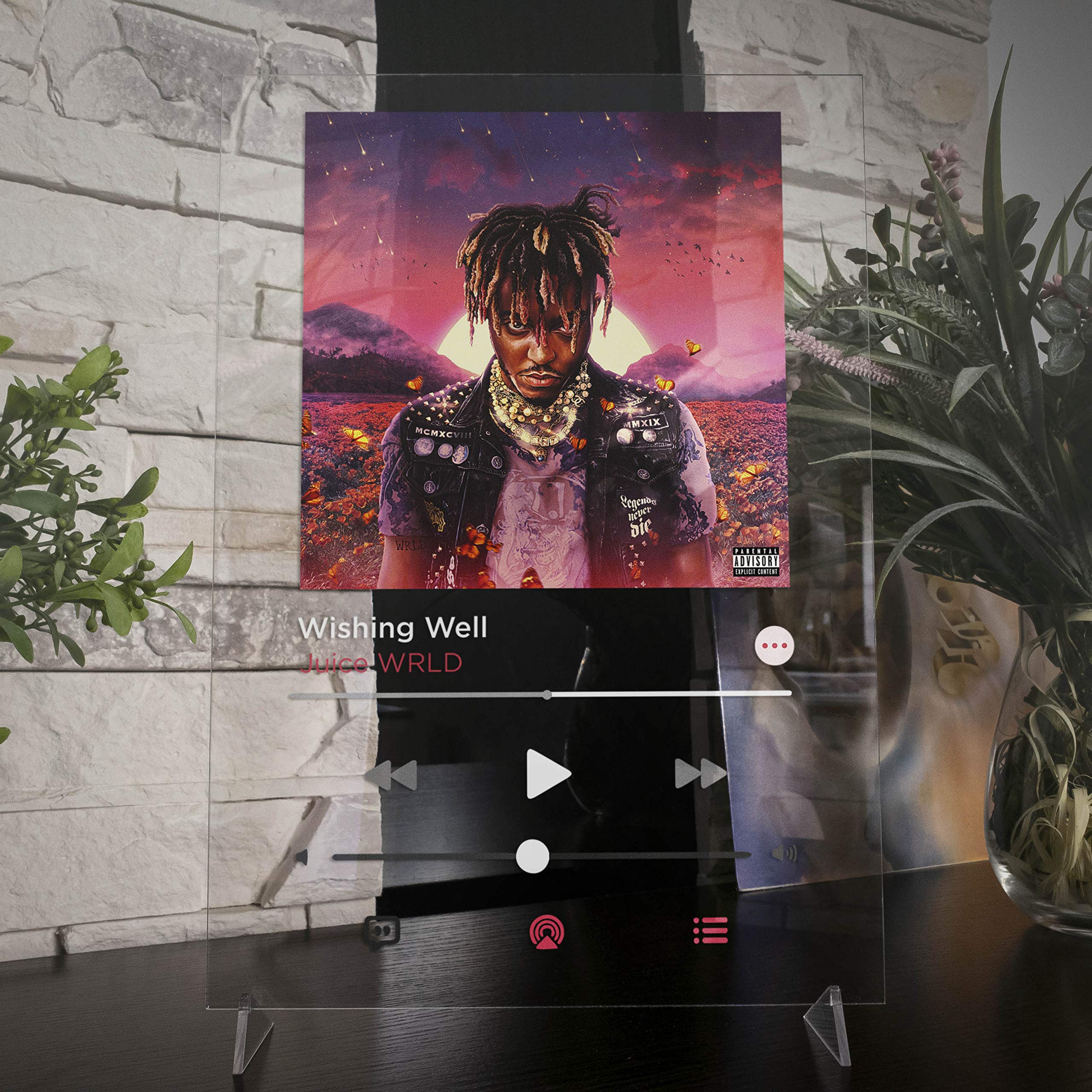 Buy Juice WRLD Legends Never Die Acrylic Plaque Song Player Display