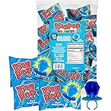 Ring Pop Blue Individually Wrapped Candy, 30 Count