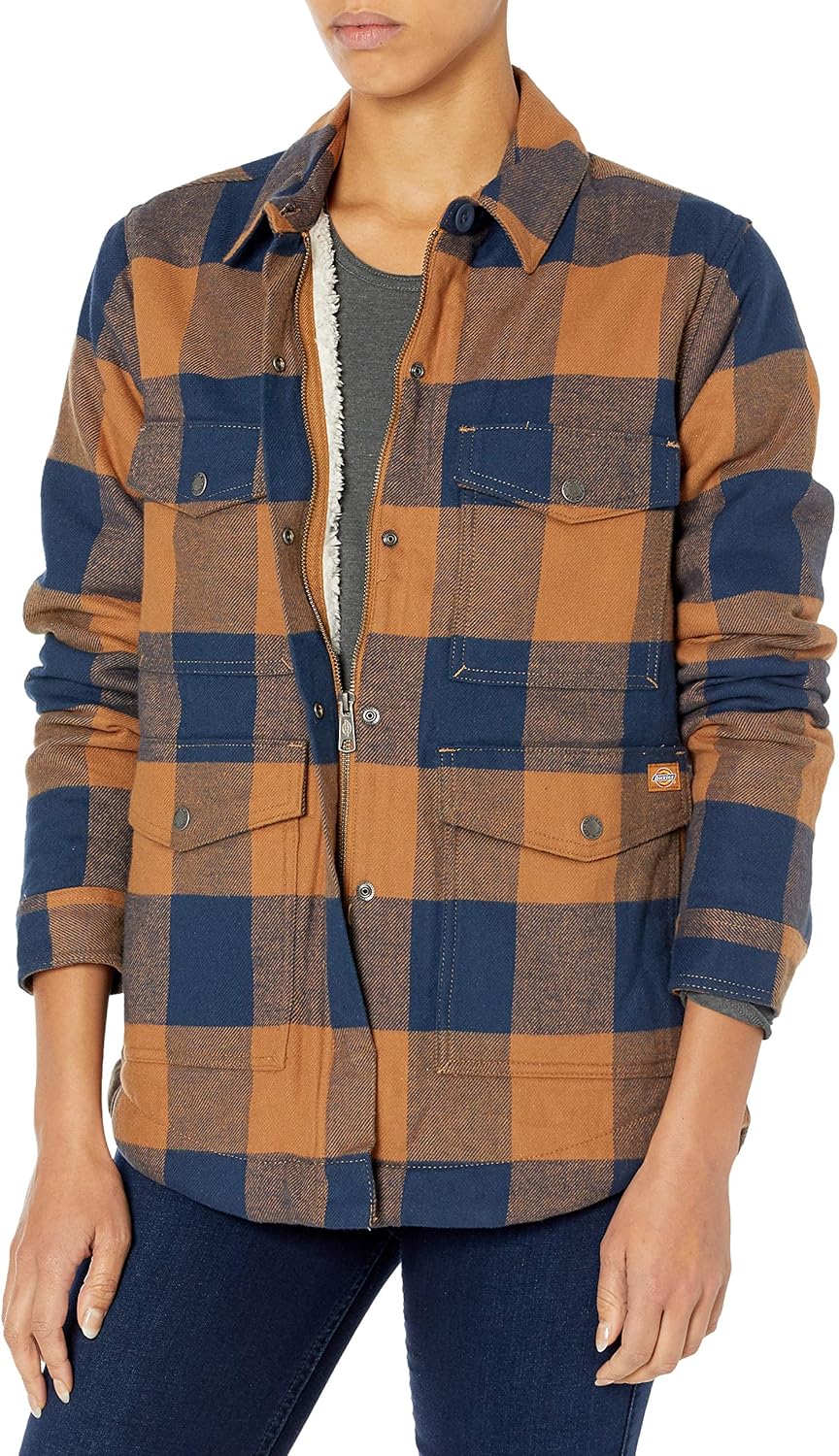 dickies sherpa flannel
