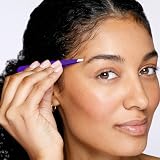 Tweezerman Neon Purple Slant Tweezer Stainless Steel Hair Removal Precision view 3