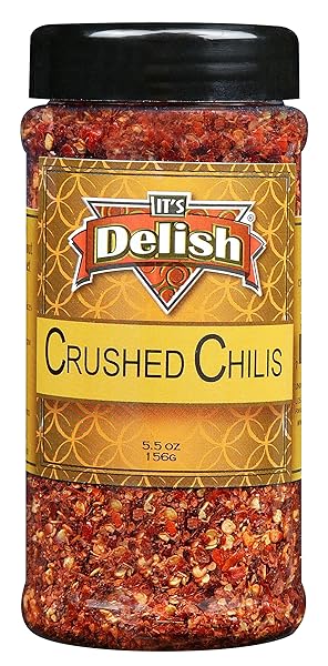 CRUSHED CHILIES BY ITS DELISH (MEDIUM JAR)