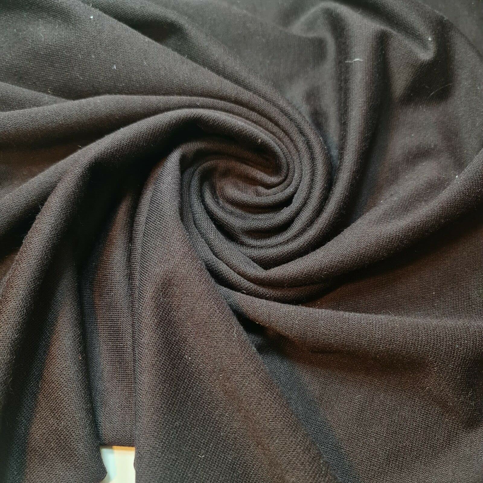 Jersey Stretch Fabric Ponte Roma 4 Way Stretch Dressmaking Material 58" - 150 cm Wide Sold As 1 Meter Pre - Cut Lengths (Deep Plum)