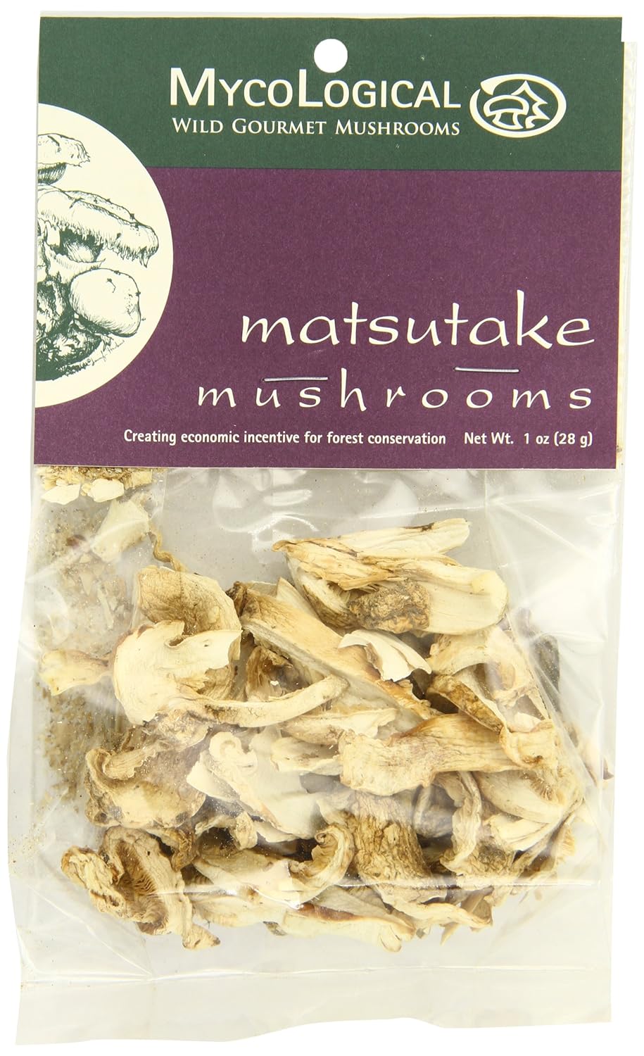 Mycological Dried Matsutake Mushrooms, 1 Ounce Package Mushrooms And Truffles