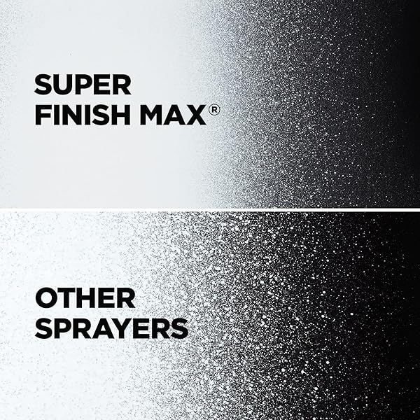 HOMERIGHT C800971.A SUPER FINISH MAX, INCLUDES 3 BRASS SPRAY TIPS, 3 SPRAY PATTERNS, EASY TO CLEAN HVLP PAINT SPRAYER, GREAT FOR FURNITURE, CABINETS, TRIM & MORE, SPRAYS STAINS, SEALERS & LATEX PAINTS
