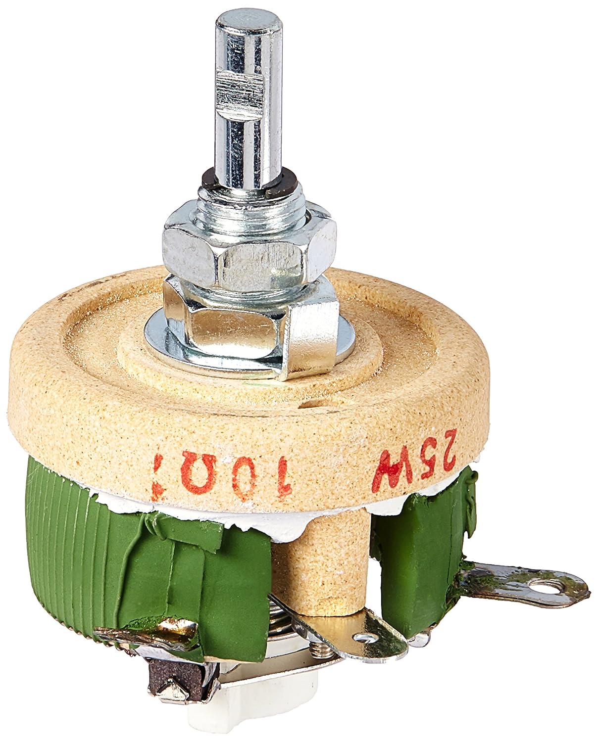 uxcell 20 Ohm 50W High Power Ceramic Wirewound Potentiometer with Knob Rheostat Variable