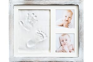 MAINEVENT Baby Footprint Kit, Inkless Baby Hand and Footprint Kit, Baby Handprint Kit, A Baby Feet Mold, Baby Handprint and Footprint Kit