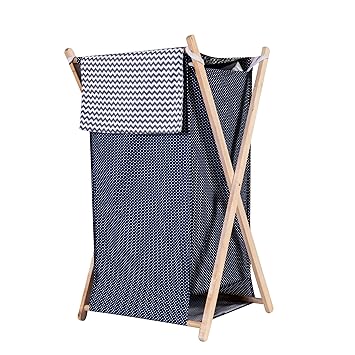 navy blue hamper baby