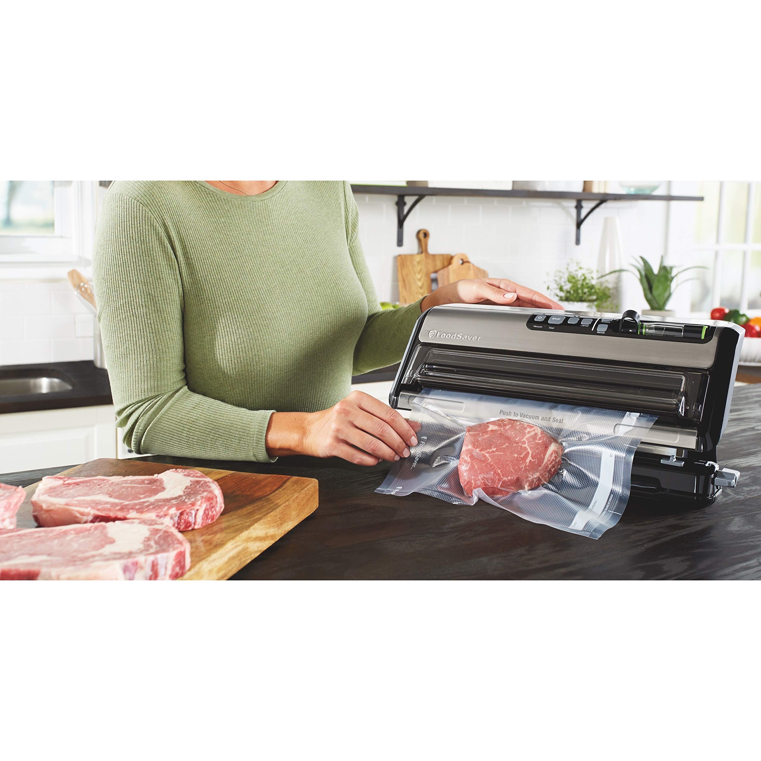 Galleon FoodSaver FM5200 2in1 Automatic Vacuum Sealer Machine With
