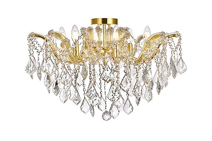 Omnilucent Arcf24g 8400 Adelaide Collection Flush Mount With 6