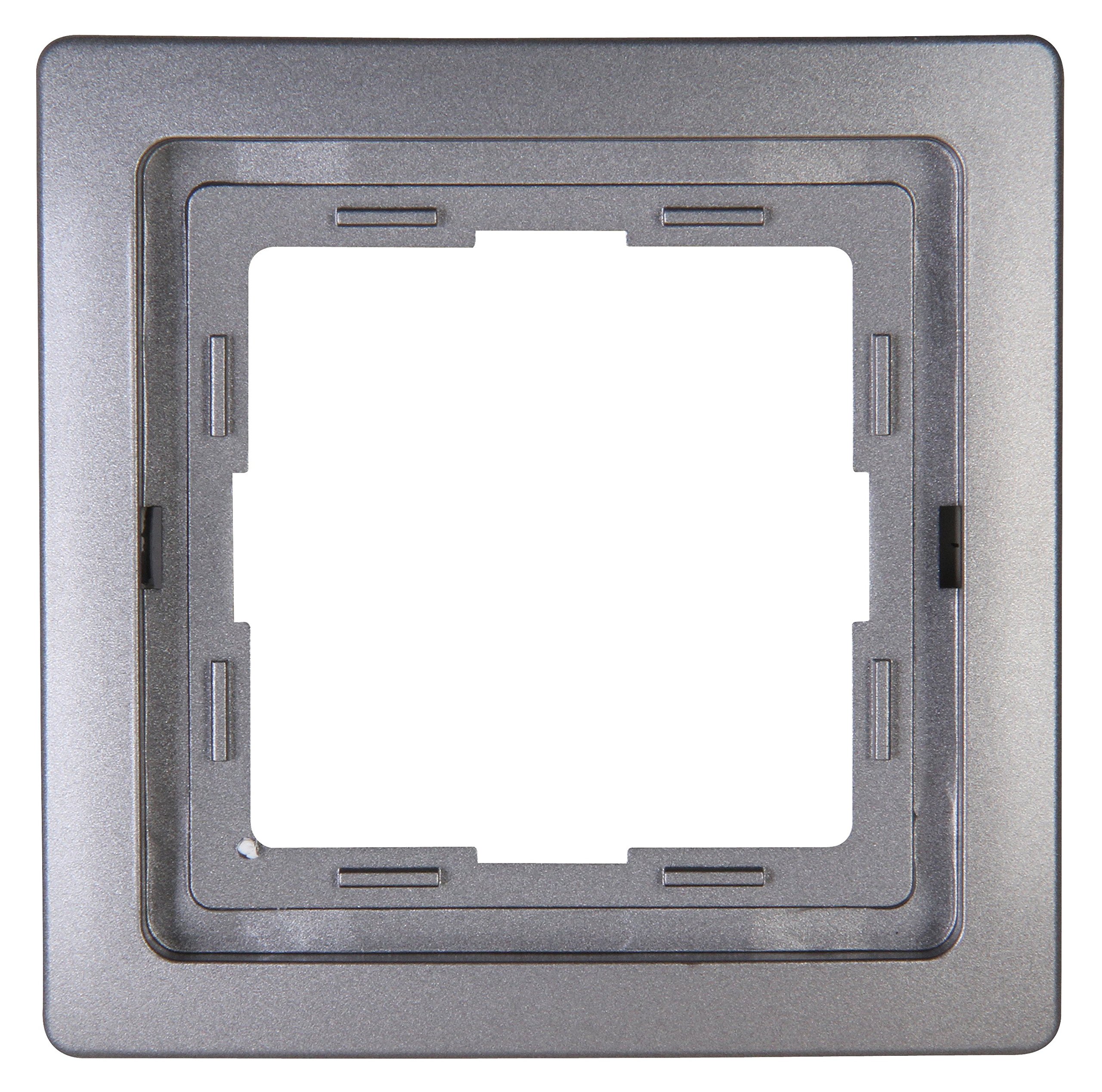 Kopp Venice 400143068 Cover Frame 1 Compartment Pack of 1 Platinum