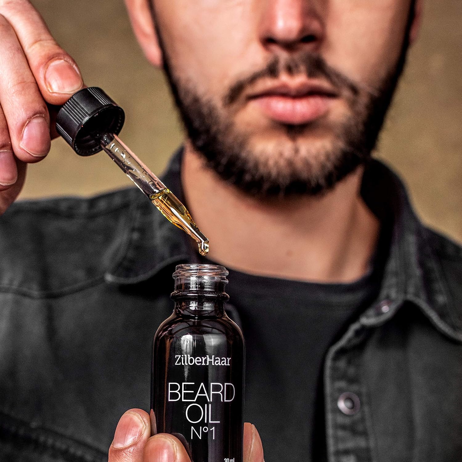 ZilberHaar, Beard Oil N 1 + Beard Comb, Pure, Organic Moroccan Jojoba Oil and Argan Oil, Natural Ingredients, Fragrance Free - Image 3