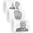 Fairly Odd Novelties Donald Trump Novelty Political Humor Funny Toilet Paper Gag Gift, Set of 3 Rolls.