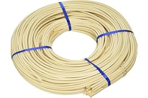 Commonwealth Basket Round Reed #6 4-1/4, 4-1/2mm 1-Pound Coil, Approximately, 160-Feet