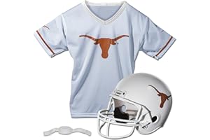 Franklin Sports NCAA Kids College Football Helmet + Jersey Sets - NCAA Team Youth Football Helmet + Uniform Costume Set