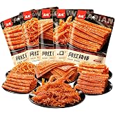 Spicy Strips,Latiao,5 Packs Chinese Spicy Sticks,Classic Piquancy Daily Party Latiao Delicious Snack-2.2 Ounces Per Pack