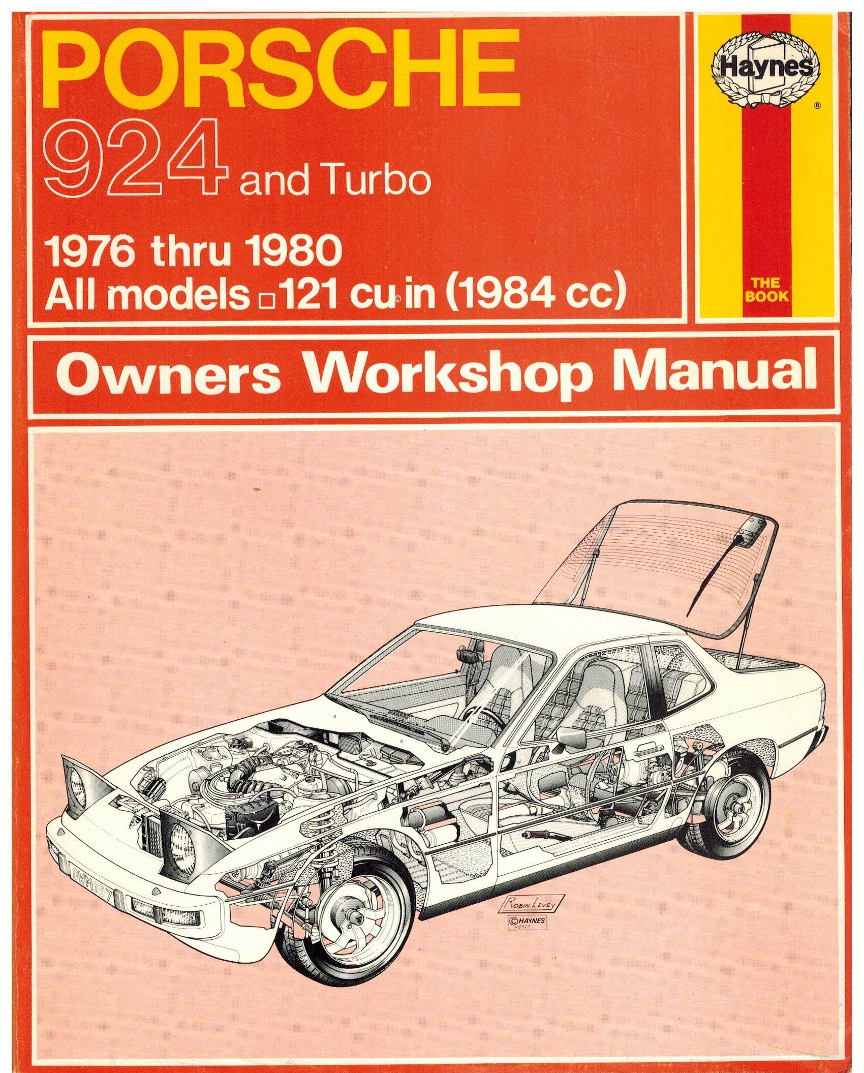 Porsche 924 Owners Workshop Manual: 1976 Thru 1982 All Models 121 Cu in  Paperback – June 1, 1983