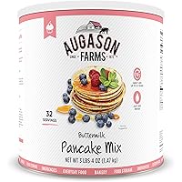 Augason Farms Buttermilk Pancake Mix 3 lbs 4 oz No. 10 Can