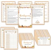 Bgohrd Thanksgiving Friendly Feud Game, Happy Thanksgiving Trivia Feud Quiz, Fall Harvest Board Game for Adults Family, Fall Holiday Party Activities Decorations, Autumn Party Supplies &amp; Favors -04