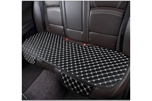 Car Long Rear Seat Cover,22.8 x 51 in Car Rear Seat Bottom Cushion,Long Rear Seat Chair Cover Protective Mat pad,Pu Leather B