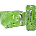Monster Energy Ultra Paradise, Sugar Free Energy Drink, 16 Ounce (Pack of 12)