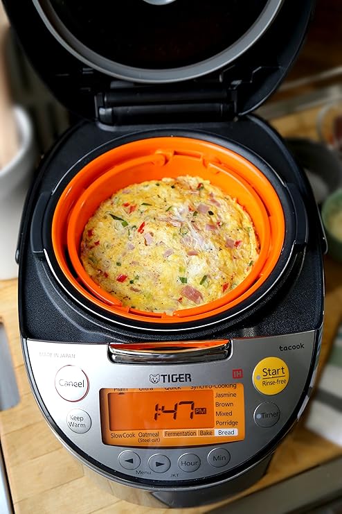 Tiger Jkt S10u K Ih Rice Cooker With Slow Cooking And Bread Making Function Stainless Steel Black 5 5 Cup Kitchen Dining Amazon Com Tiger Jkt S10u K Ih Rice Cooker With Slow Cooking And Bread Making Function Stainless Steel Black 5 5 Cup Kitchen Dining Amazon Com