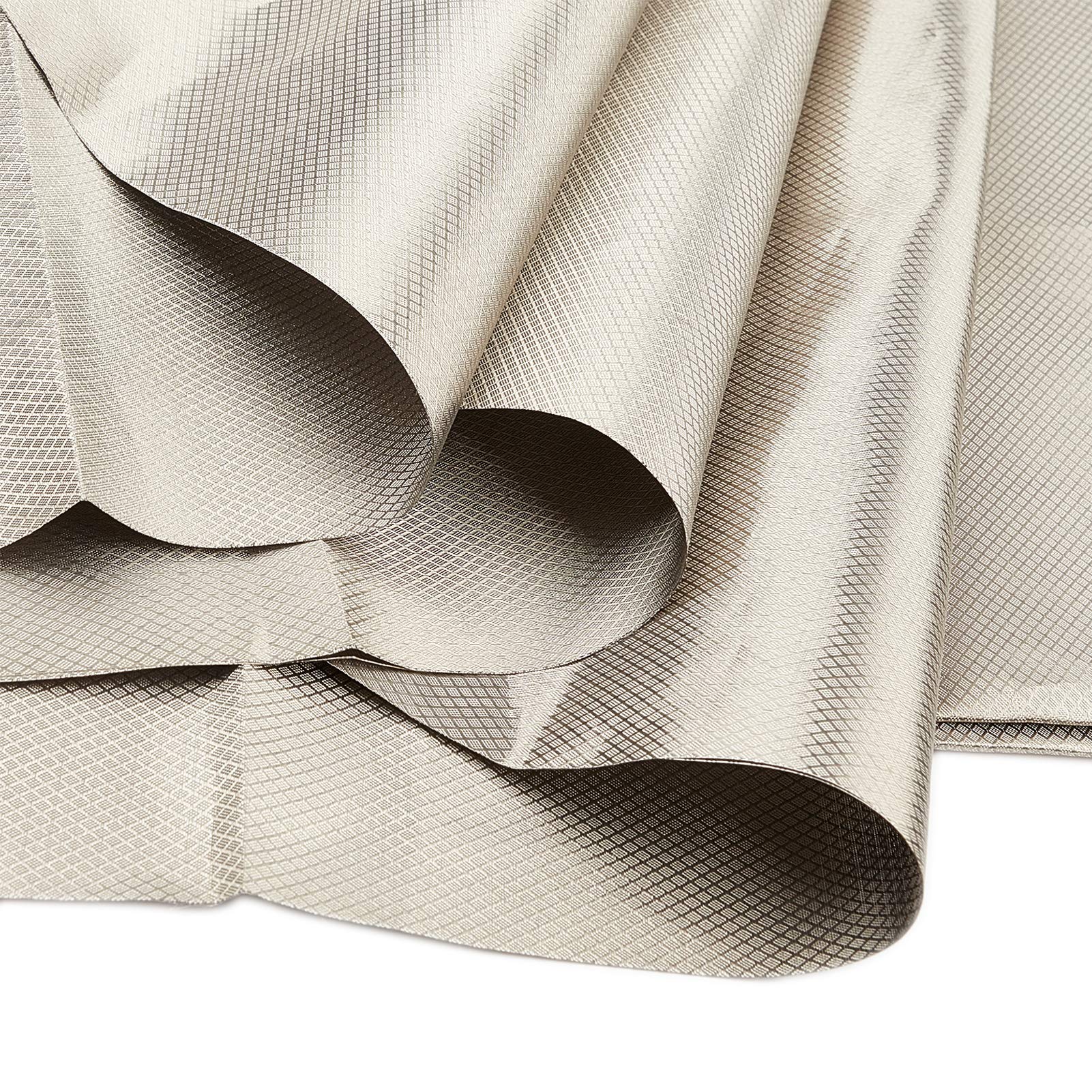 GORGECRAFT EMF Protection Fabric, EMI, RF & RFID Shielding Copper Fabric 42.71x41.92 inch Faraday Cloth Shielding Rating from 10khz to 30Ghz