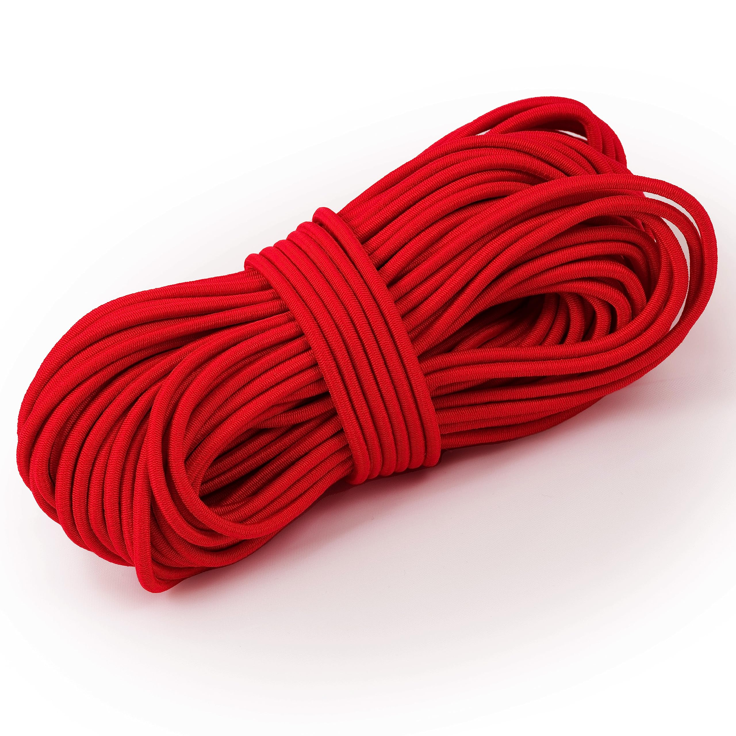 Shelver Premium Elastic Cord, 3mm Red, 20m