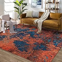 Amazon.com: ROYHOME Modern Abstract Area Rug - Machine