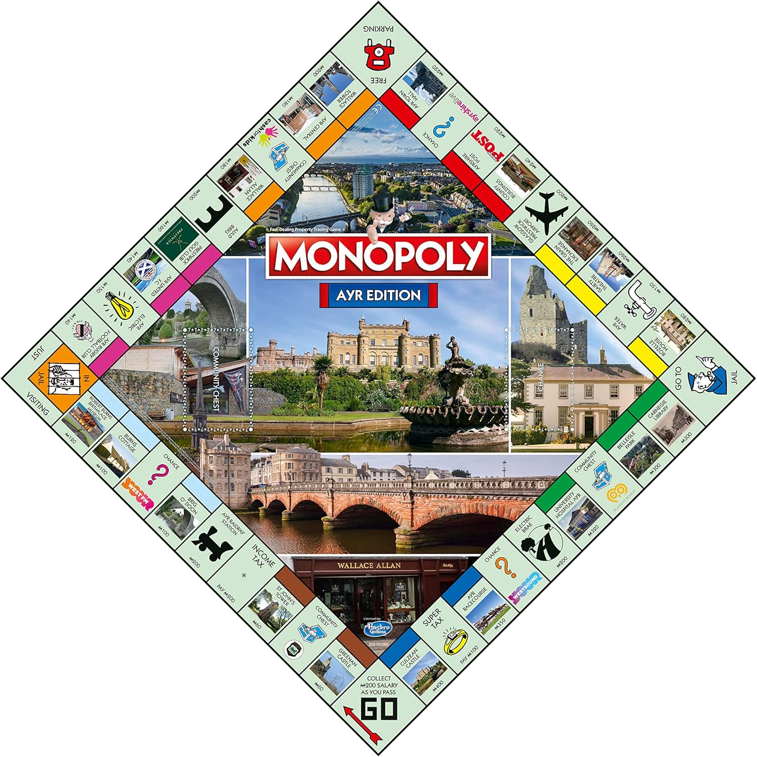 Ayr Monopoly Board Game BigaMart