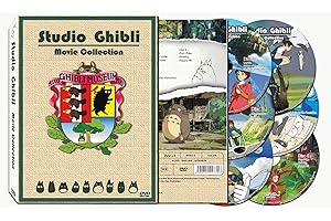 Deluxe Studio Ghibli Movie Collection; Slip Cover, 6 Discs, 17 Movies All With English & Japanese Language Tracks, Optional o