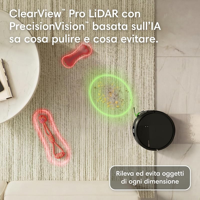 Roomba® Plus 576 Combo robot aspirapolvere lavapavimenti, 25.000 Pa