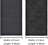 ANDERK 11 cm x 2 m Sticky Pads Fastening Tape Hook and Loop Straps view 3