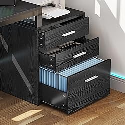 YITAHOME L Shaped Desk with 3 Drawers, 65" Corner