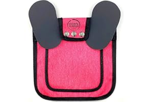 DOWN UNDER OUTDOORS Medium-Large Chicken Saddle with Adjustable Straps, Chicken Apron, Poultry Saver, Pet Supplies, Including Shoulder Cover (Pink)